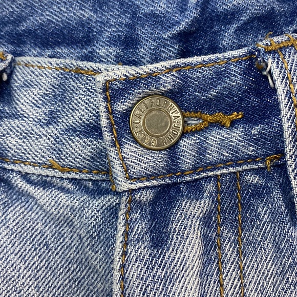 J . GALT High Waist Denim Shorts - Picture 5 of 7